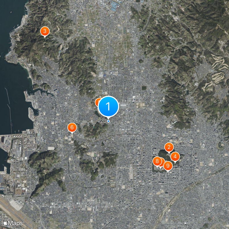 松山聖陵高等學校 Map