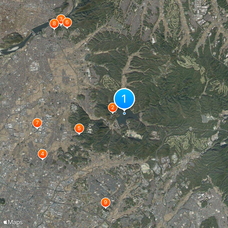 Lake Iruka Map