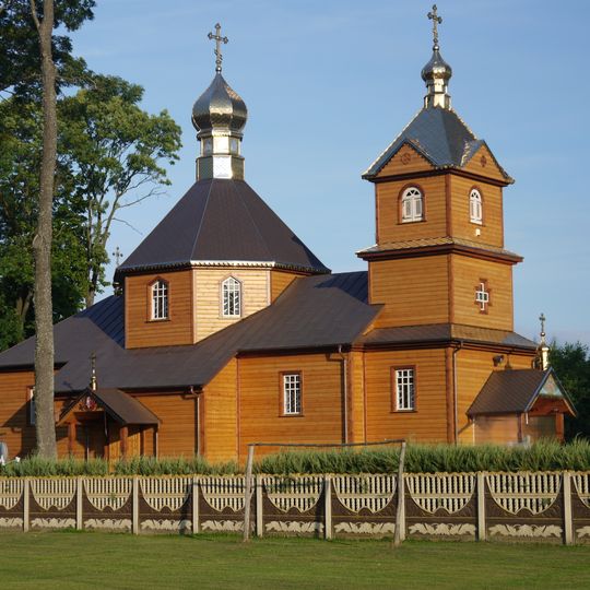 Orthodox Saints Cosmas and Damian church in Anusin