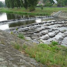 Mocek weir on Lubina