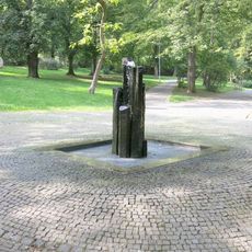 Fontána 4 v Městských sadech v Ústí nad Labem