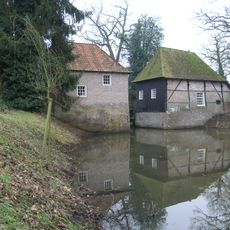 Dubbele watermolen (zonder waterrad)