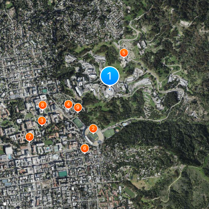 Lawrence Berkeley National Laboratory Map