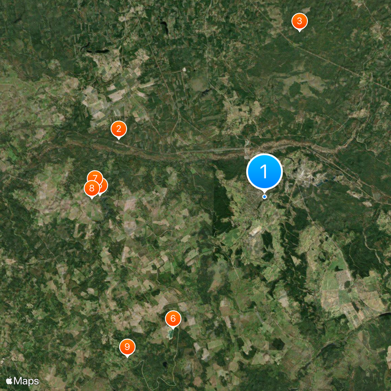 Pskov-Caves Monastery Kaart