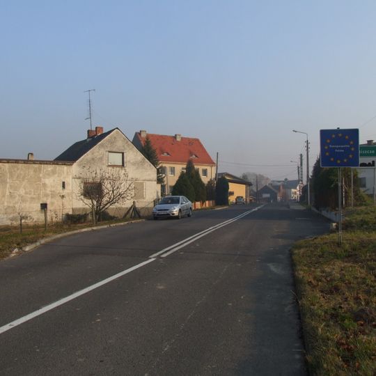 WOP post in Owsiszcze