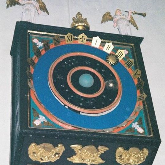 Wimborne Minster astronomical clock