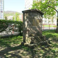 Pomník osvobození v Sibiřské ulici v Neštěmicích