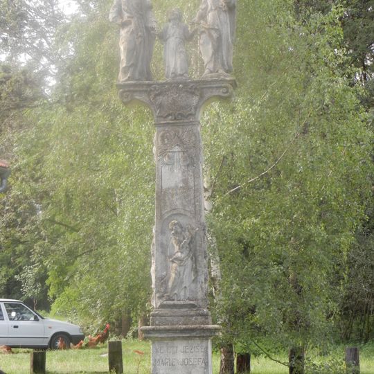 Statue of Holy Family in Litobratřice