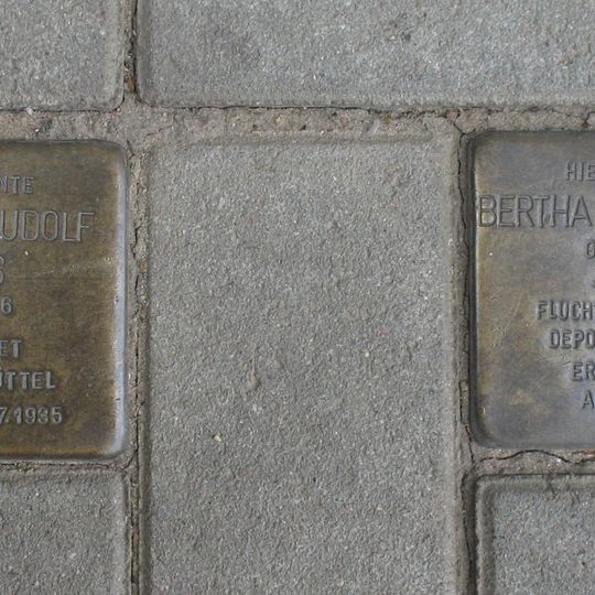 Stolperstein en memoria de Wilhelm Rudolf Ochs