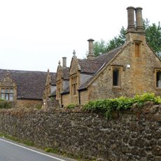 The Priory, Including Attached Wall With 2 Gatepiers To Left
