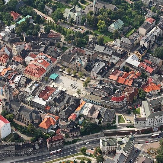 Układ urbanistyczny Bielska