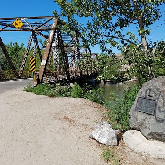 Boise River and Canal Bridge