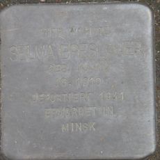 Stolperstein dedicated to Selma Breslauer