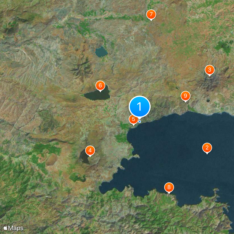 Ahlat Mapa