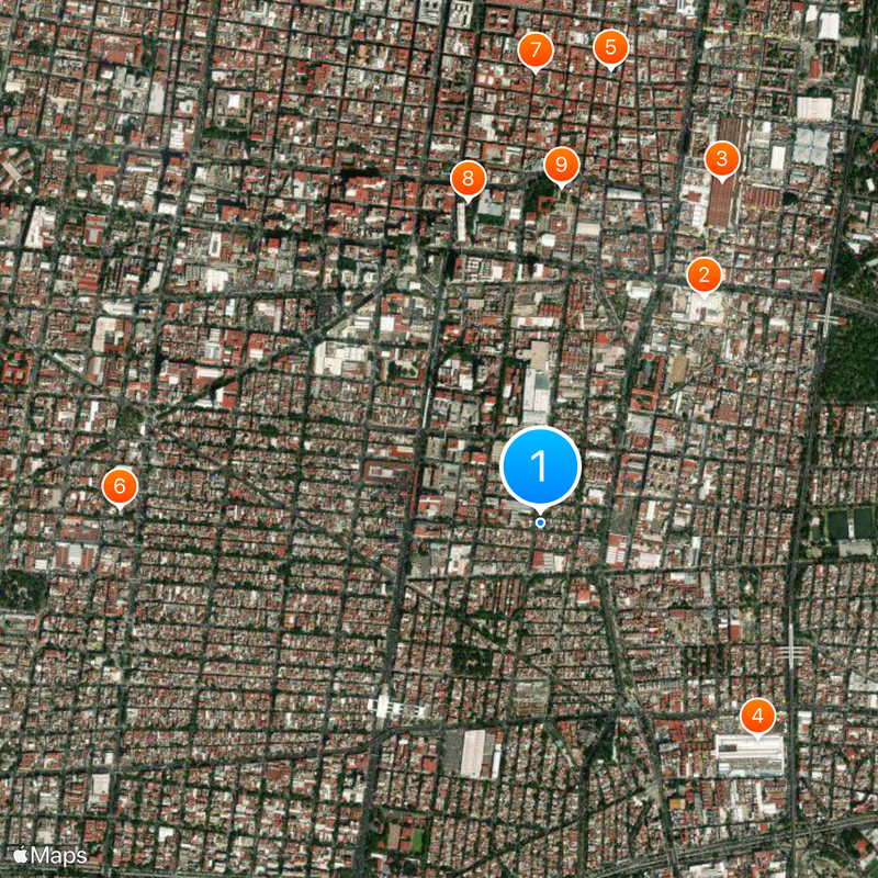Taqueria El Gran Abanico Map