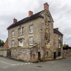 Corner Farmhouse, Steps And Front Retaining Walls