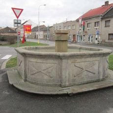 Kašna v ulici TGM v České Skalici