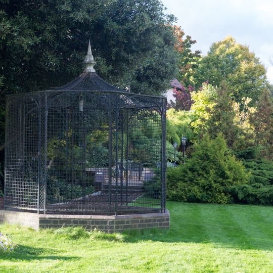 Raven Cage at London Zoo
