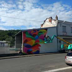 Oeuvre pas mal endomage par le temps
