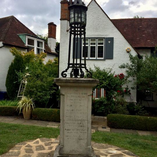 Finchley Garden Village War Memorial