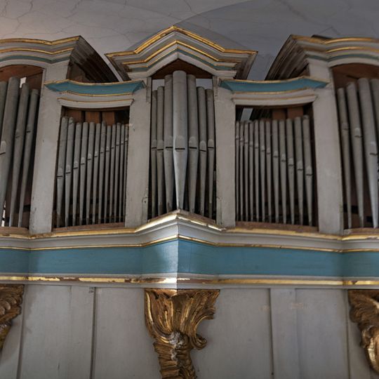 Pipe organ of Church of the Holy Trinity in Kuldīga