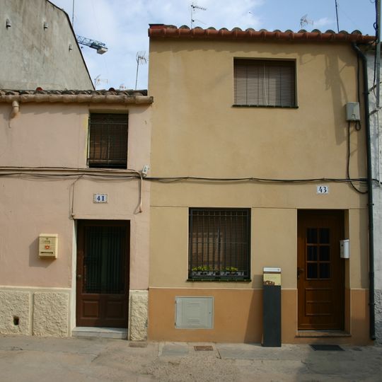 Conjunt del carrer Xipreret, 41-45