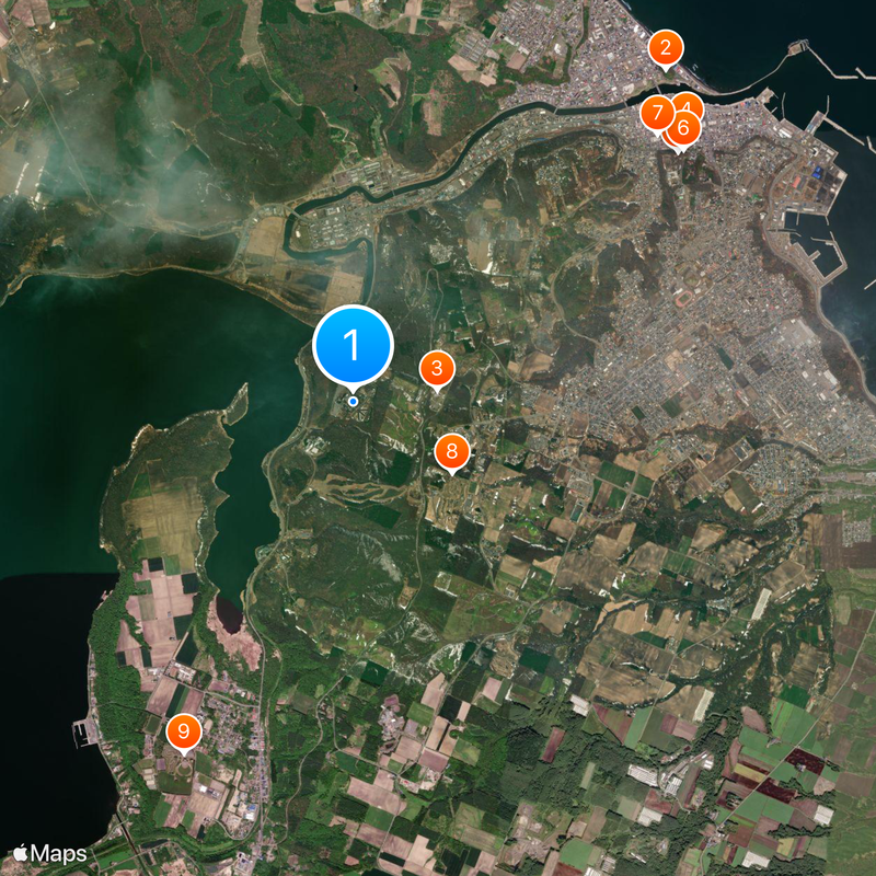 Abashiri Prison Museum Mapa