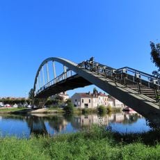 Footbridge of Saint-Mammès
