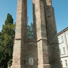 Remains of monastery church in Benešov