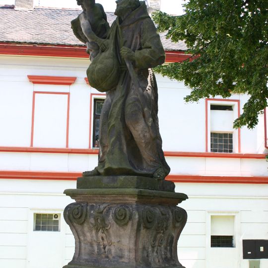 Statue of Felix of Cantalica in Mariánské Radčice