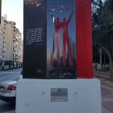 Monument in memory of the victims of HIV/AIDS in Cartagena