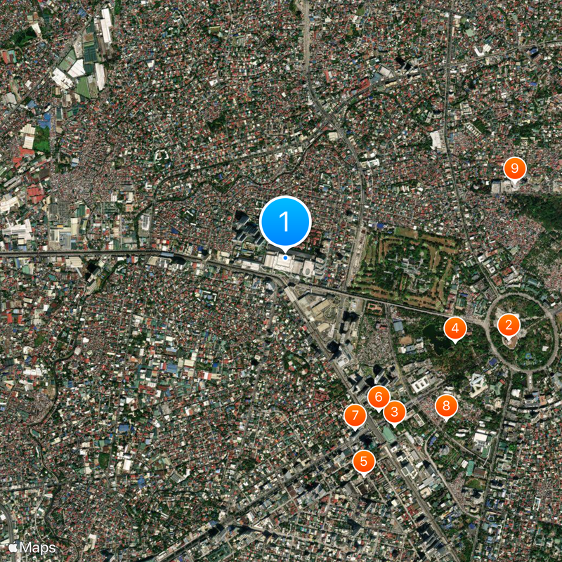 SM City North EDSA Map