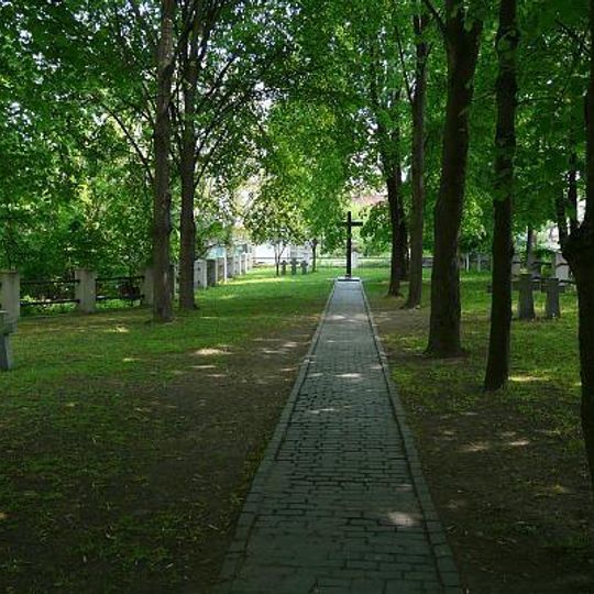 German military cemetery on Ryzka Street, Kyiv