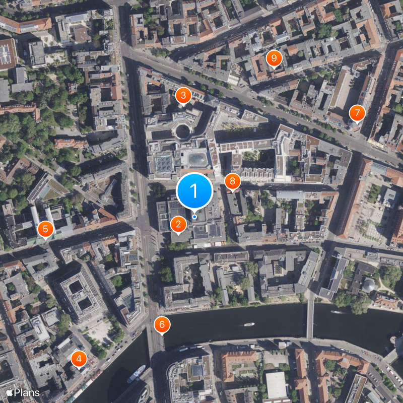 Friedrichstadt-Palast Map