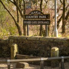 Stocks To East Of Entrance To Haigh Hall