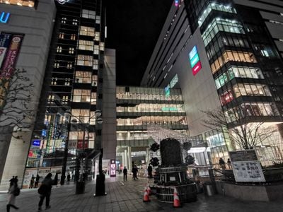 At night 0