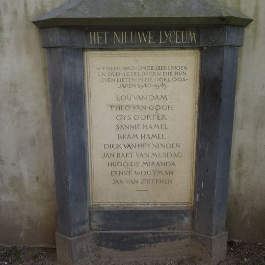 Monument ‘Het Nieuwe Lyceum’