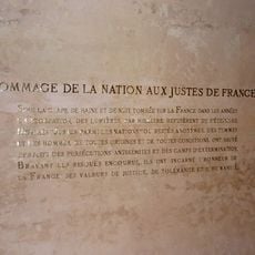 Hommage de la nation aux Justes de France