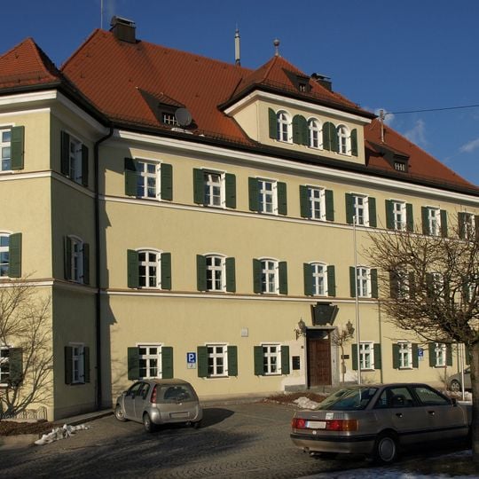 Ehemals Amtsgericht, heute Rathaus Haag in Oberbayern