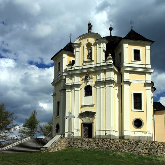 Church of Saint John the Baptist and Our Lady of Mount Carmel at Maková hora