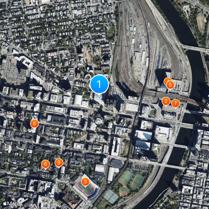Drexel University Map