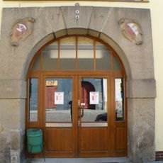 Portál domu čp. 159 v Manětíně