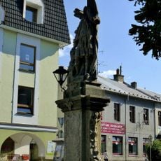 Statue of Saint Florian in Frenštát pod Radhoštěm