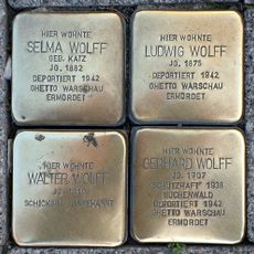 Stolperstein en memoria de Ludwig  Wolff
