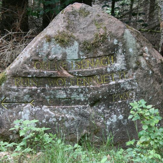 Ritterstein 278 "Ruine Wolfenhütte"
