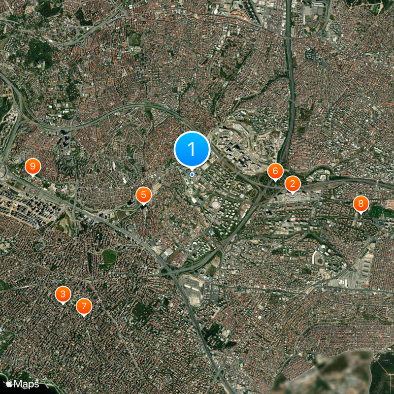 Watergarden AVM Map