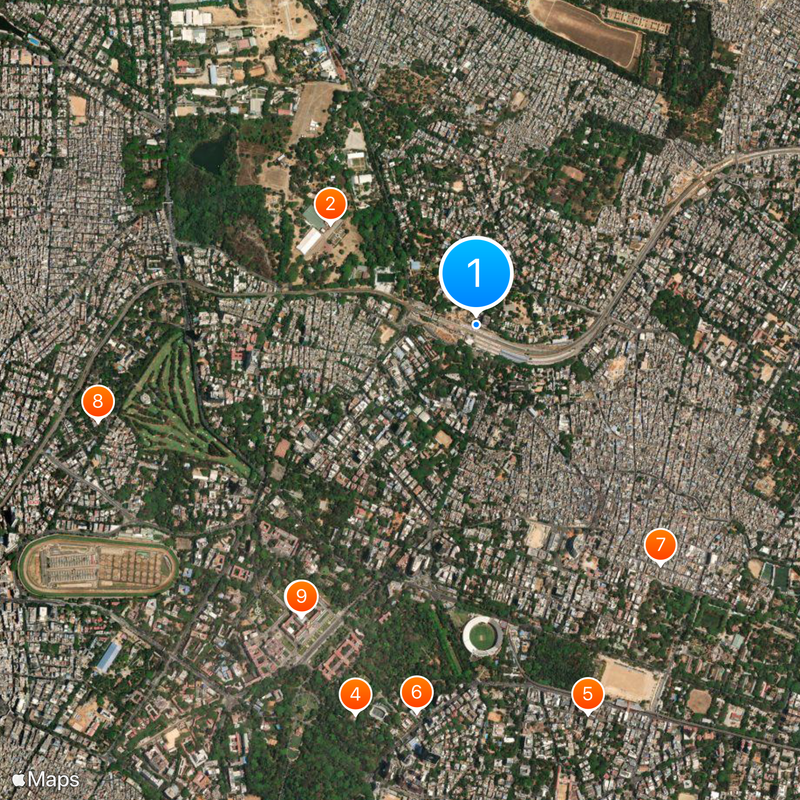 Bengaluru Cantt railway station Map