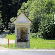 Nischen-/Kapellenbildstock, Eggmüllerkreuz, hl. Johannes Nepomuk