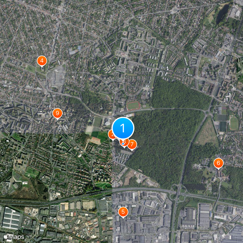 Cementerio ruso de Sainte-Geneviève-des-Bois Mapa