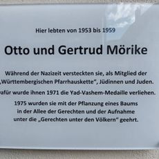 Otto und Gertrud Mörike
